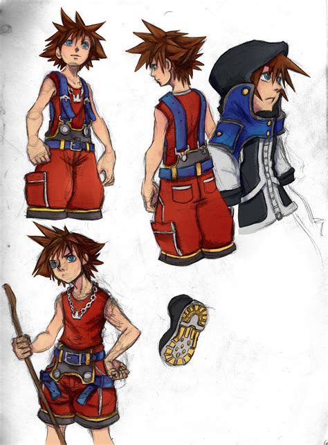 kingdom hearts deviantart|kingdom hearts character design.